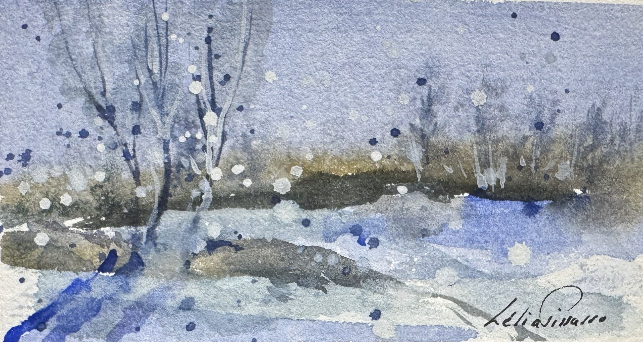 La neige de Lyora